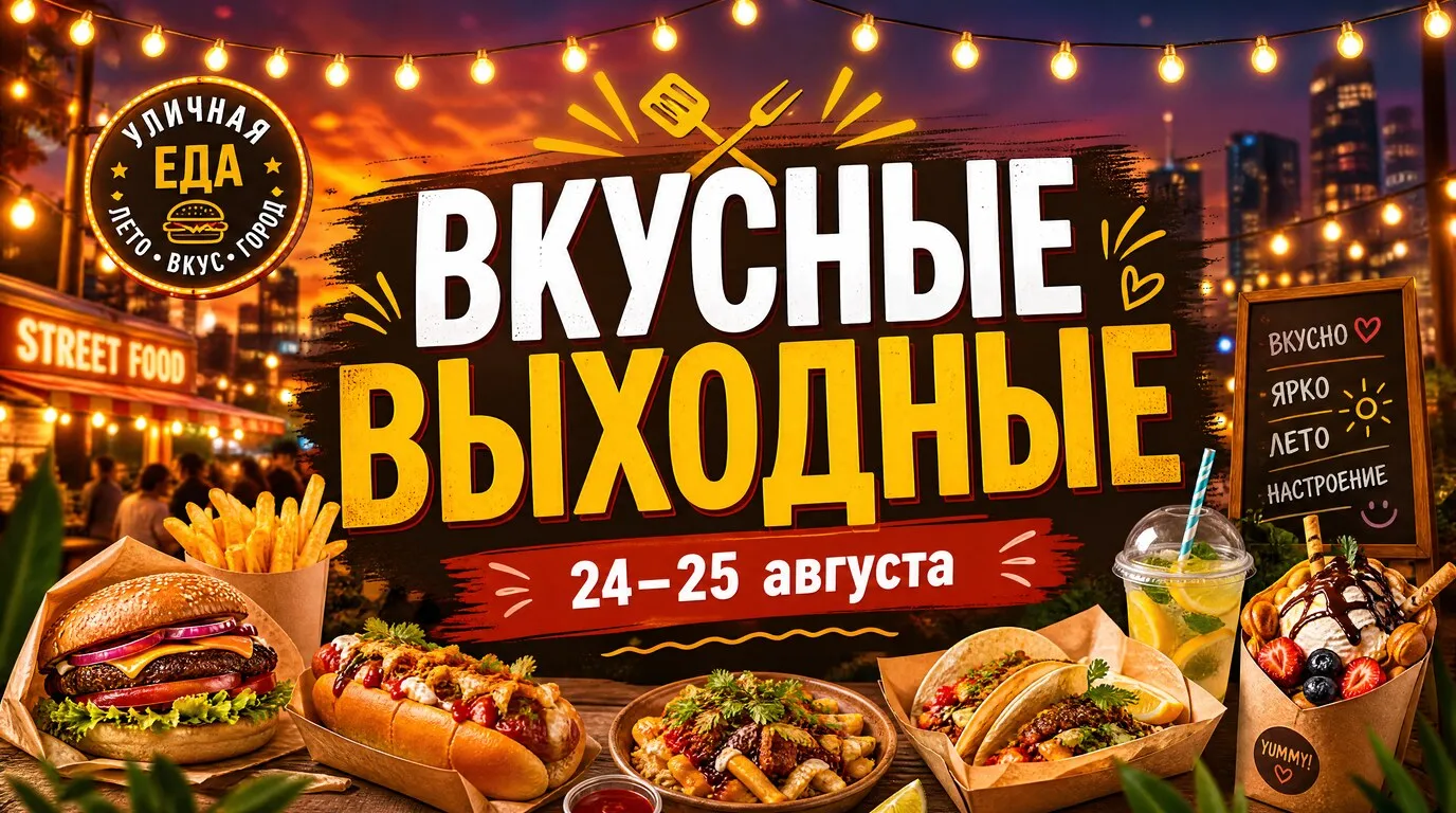 Промобаннер с кириллицей — результат GPT Image 2