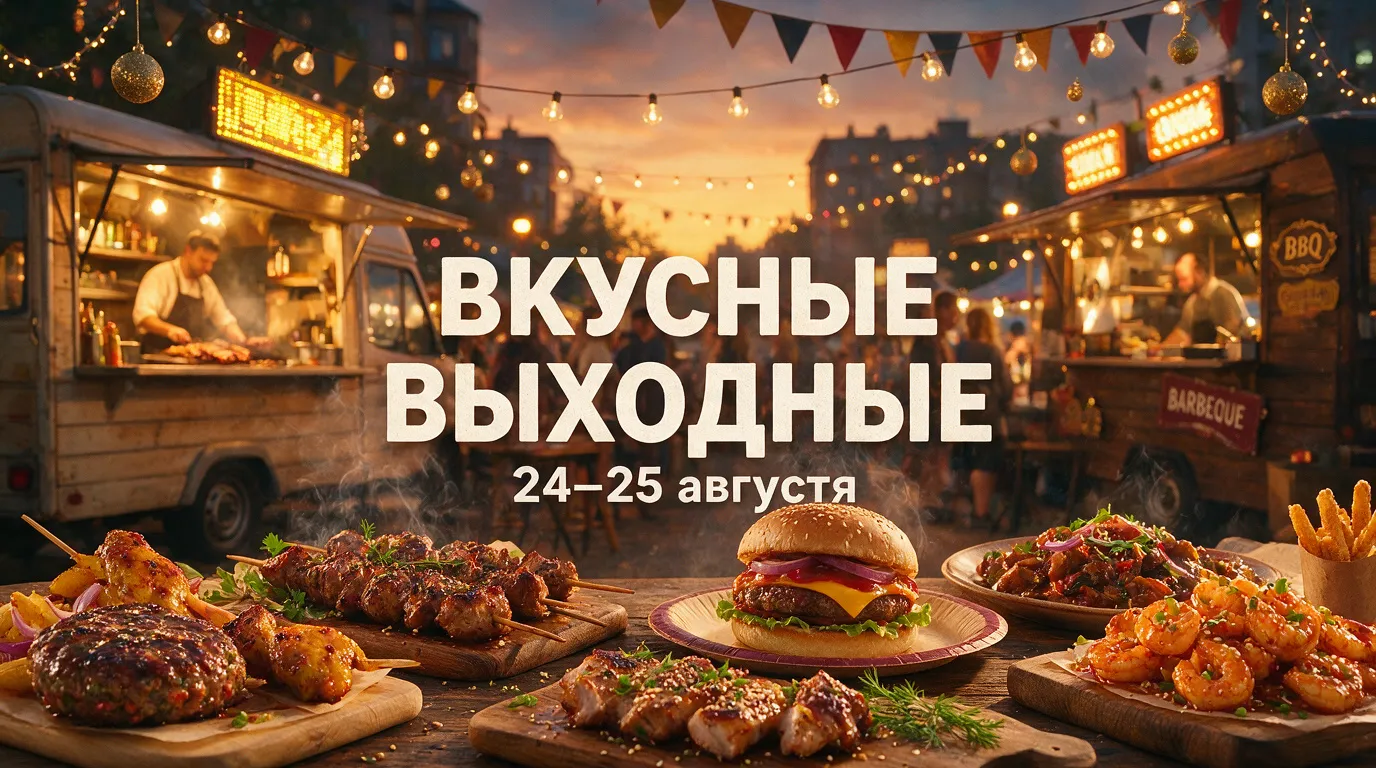 Промобаннер с кириллицей — результат Seedream 5 Pro